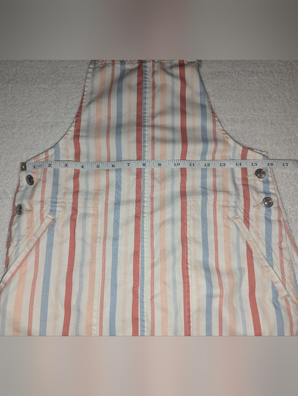 AMERICAN EAGLE OUTFITTERS Overall Denim Dress with Pockets XS - Picture 10 of 13